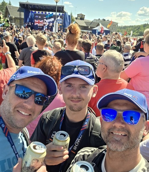 Rally Travel - 	Brilliant week in Finland and another 'must do' ticked off. After many self drive tours with Rallytravel this was our 1st escorted tour and this will now be the standard. Buses on time, close access to the stages and preferential exit, makes this a no-brainer going forwards. Thanks to all the RallyTravel team especially our guide Alan who helped make this a memorable trip with his knowledge and wit. See you next season!															