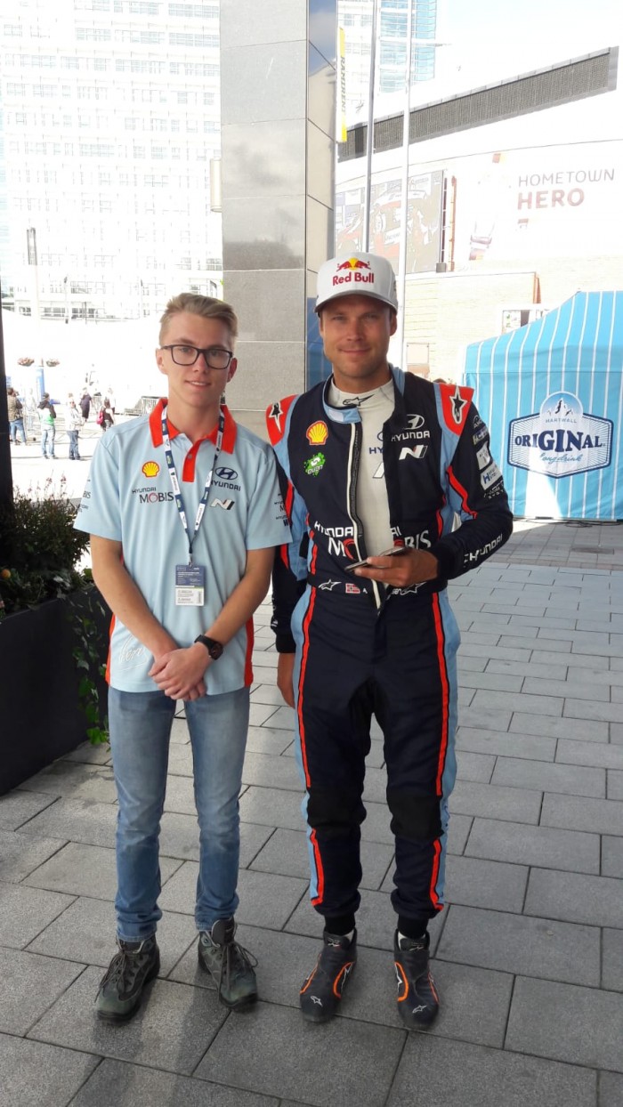 Rally Travel - We had a great trip. It was our first WRC rally. Rally Travel is a fantastic way to experience a WRC rally. We had very good stage places and we were everywere on time. Our son (a big rally fan) met and talked to drivers and co-drivers. He had a great time in Finland. We will go with Rally Travel to a WRC rally again. We must only decide which one. Thanks for everything.
Kees, Miranda & Willem
The Netherlands							
